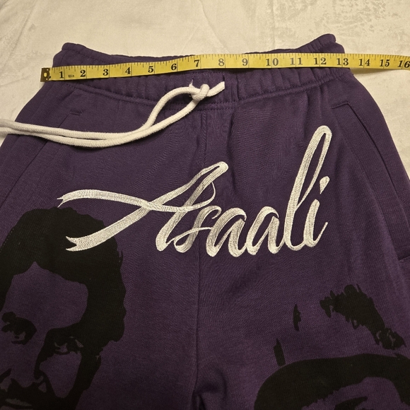 Asaali Sweatpants Color Purple/Black Size XS - Picture 5 of 9